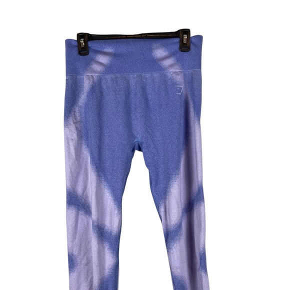 Gymshark Blue Seamless Leggings – High-Waisted, Size XXL - Picture 3 of 5